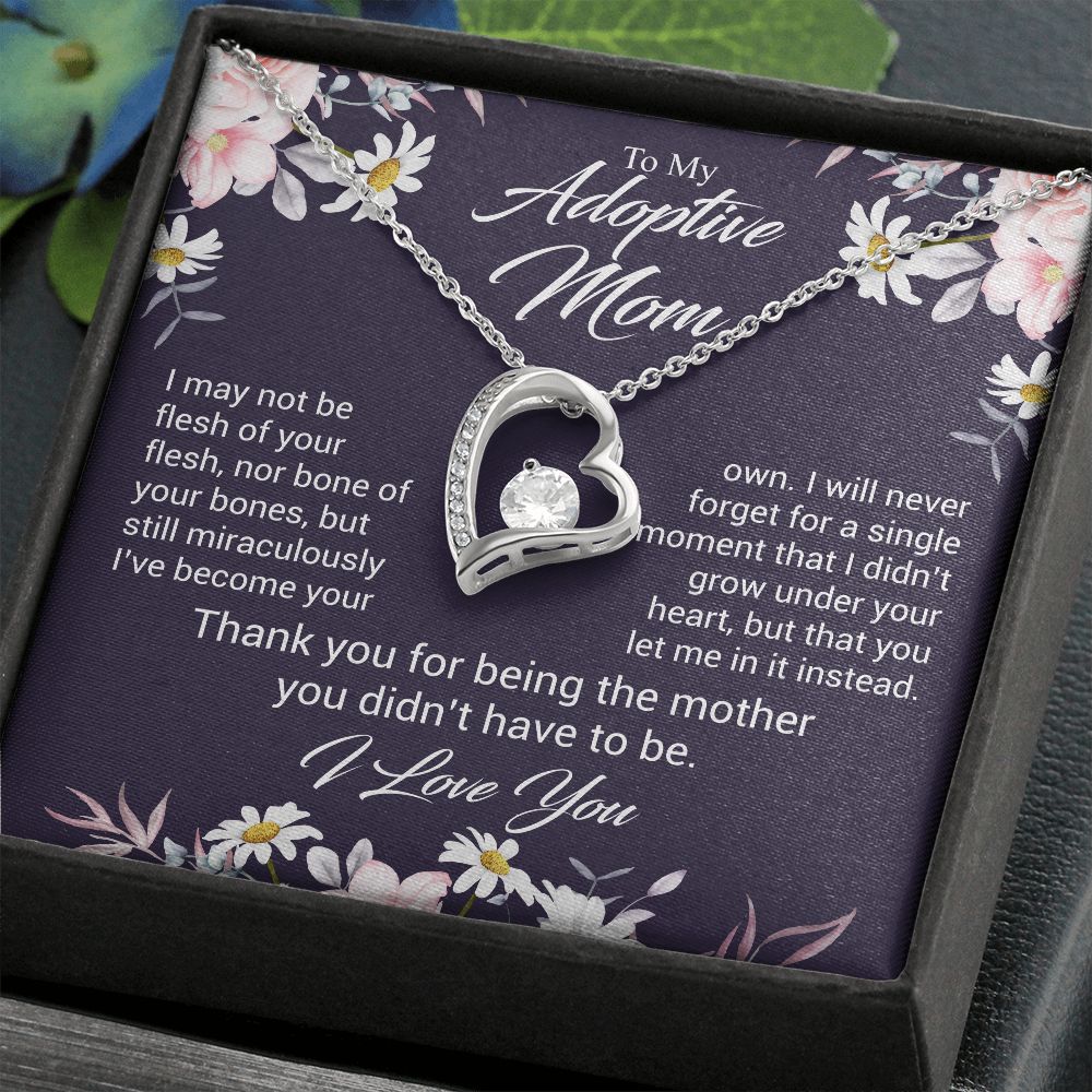 To My Adoptive Mom | The Dazzling Forever Love Necklace