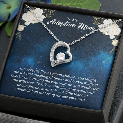 To My Adoptive Mom | The Dazzling Forever Love Necklace