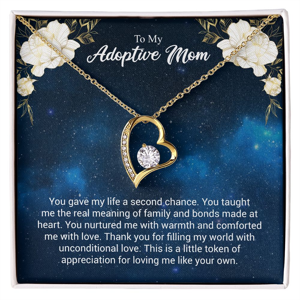 To My Adoptive Mom | The Dazzling Forever Love Necklace