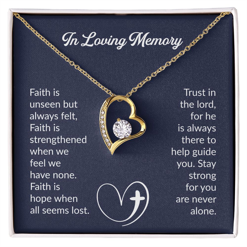 In Loving Memory | The Forever Love Necklace