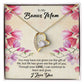To My Bonus Mom | I Love You | Forever Love Necklace