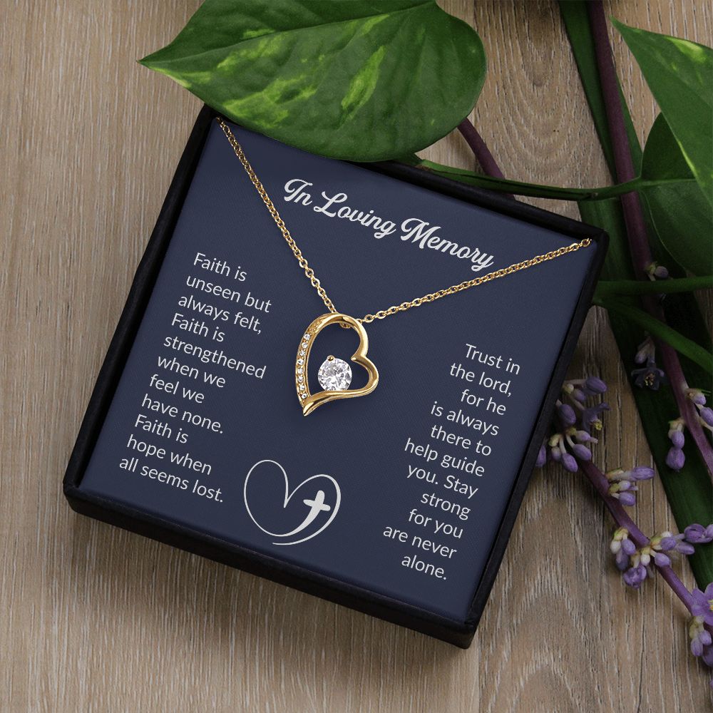 In Loving Memory | The Forever Love Necklace