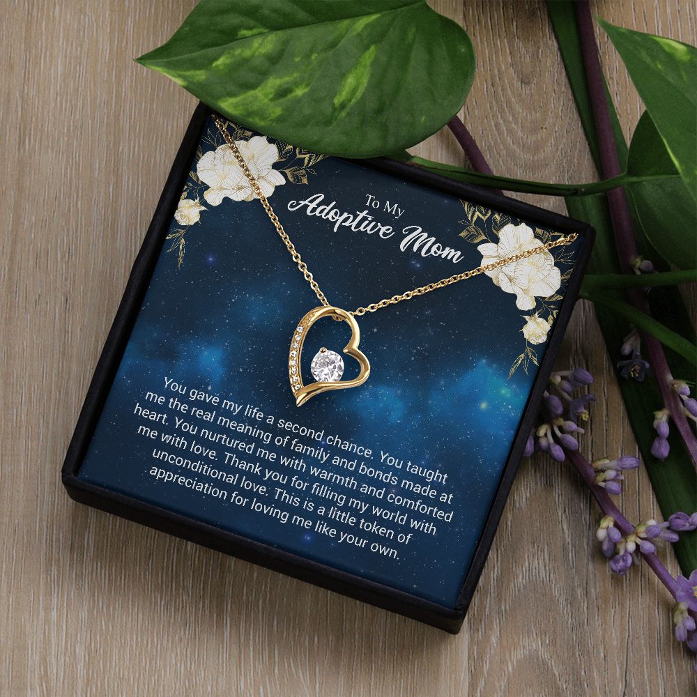 To My Adoptive Mom | The Dazzling Forever Love Necklace