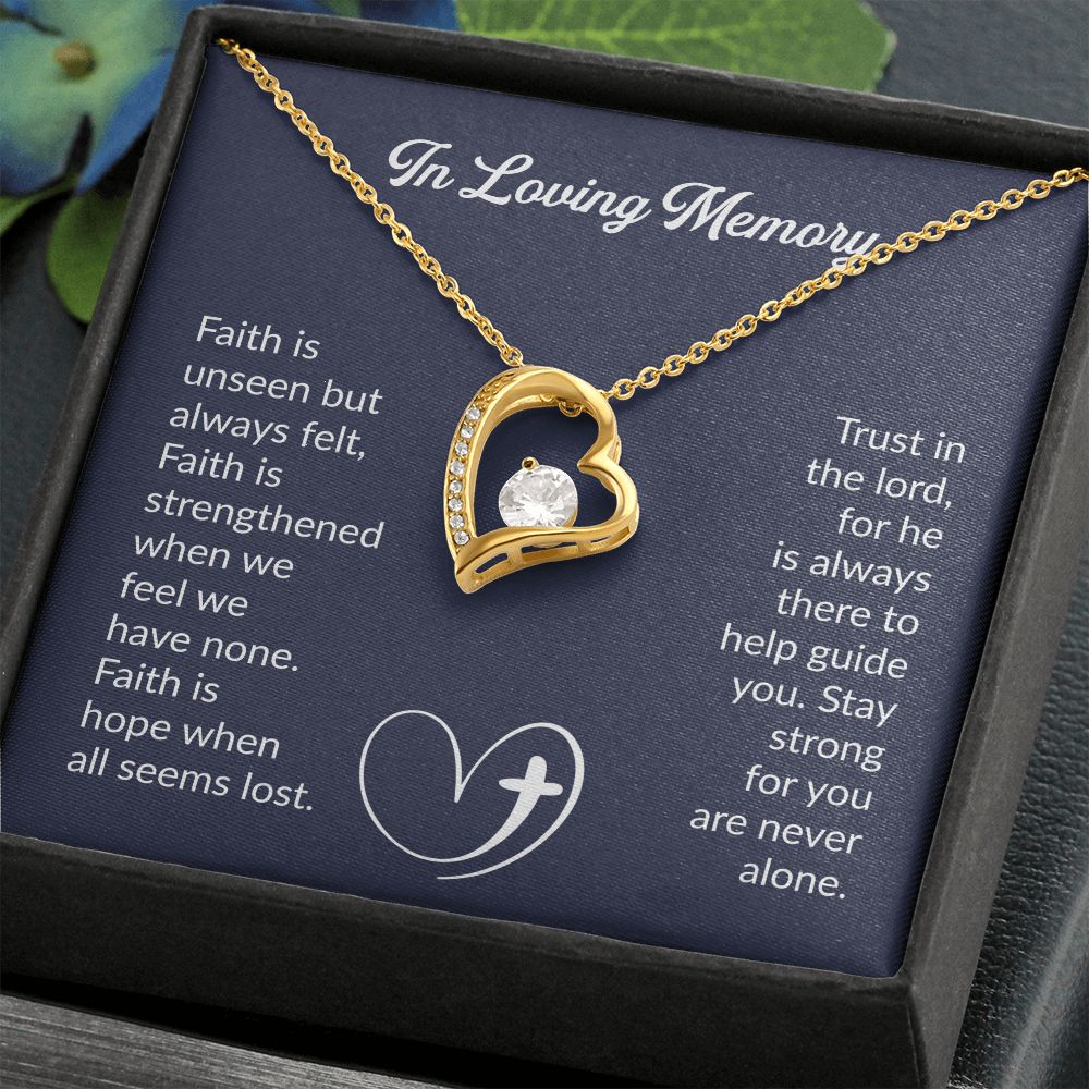 In Loving Memory | The Forever Love Necklace