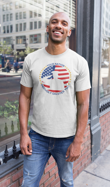 Proud Nation Proudly Salutes You T-Shirt