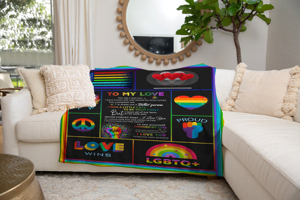 PRIDE Fleece Blanket