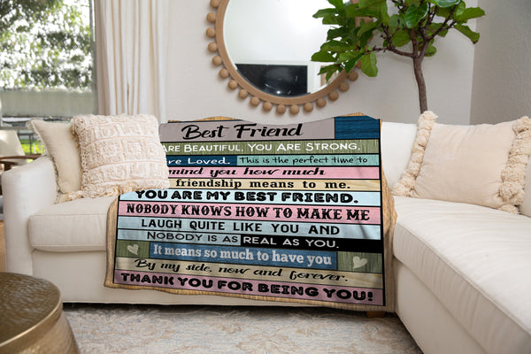 Best Friend Fleece Blanket