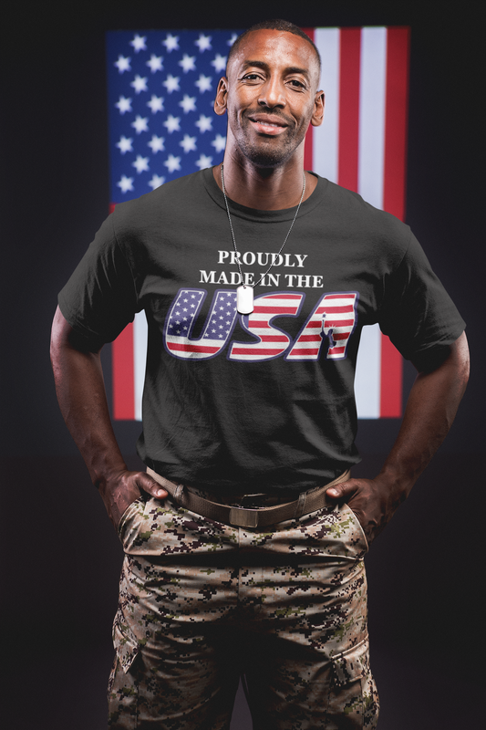 Proudly Made In The USA T-Shirt