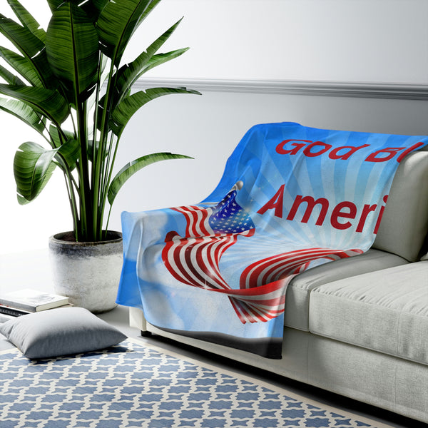 God Bless America Blanket