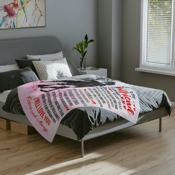 To My Girlfriend Blanket
