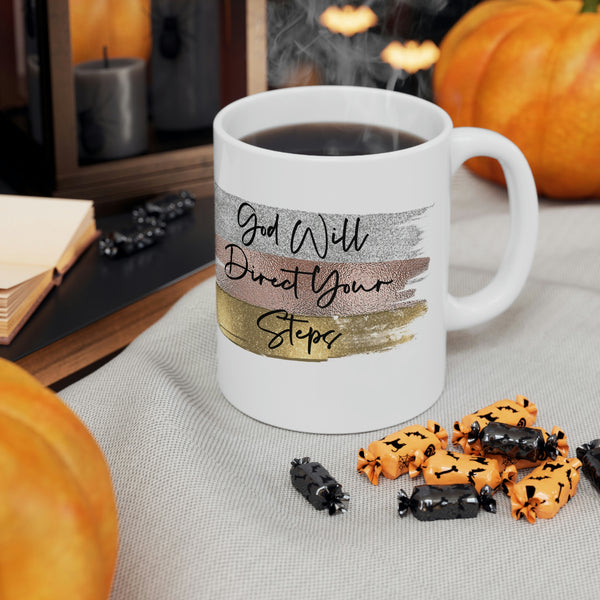 God Will Direct Your Steps Mug