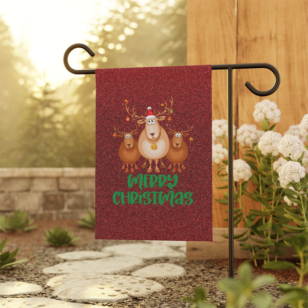 Merry Christmas Deer Banner