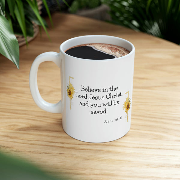 Believe In the Lord Mug