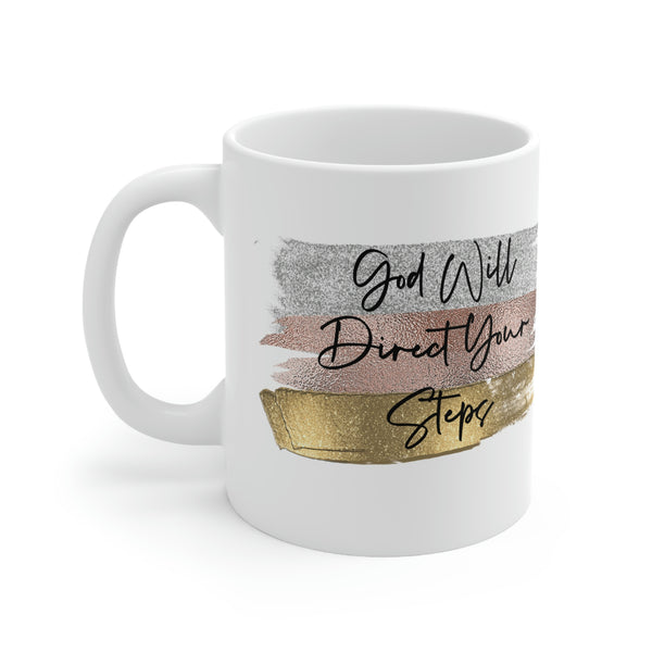 God Will Direct Your Steps Mug