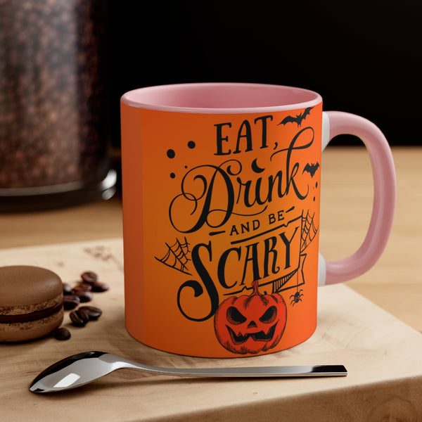 Eat, Drink, And Be Scary Coffee Mug