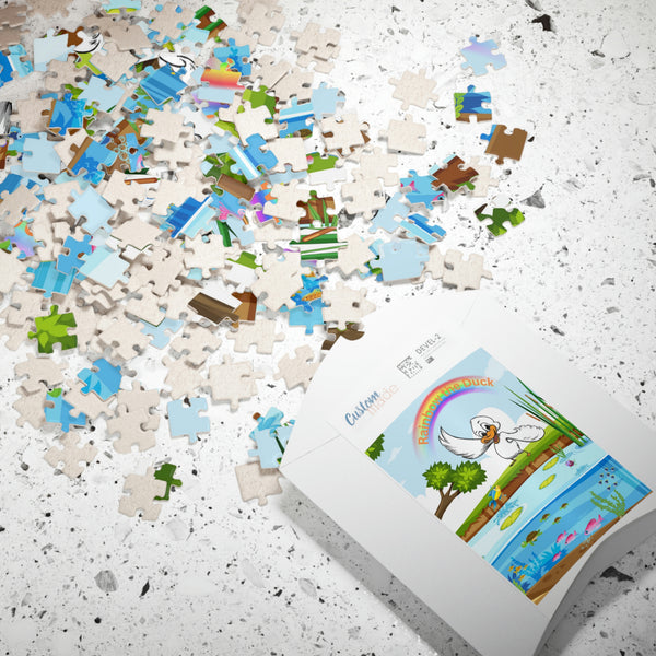 Rainbow The Duck Puzzle (110, 252, 500-piece)