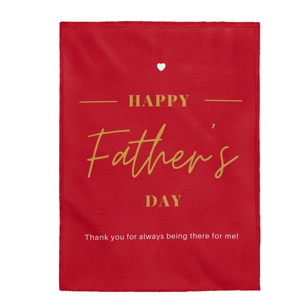 Happy Father's Day Blanket