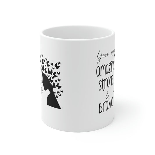 Amazing, Strong, & Brave Mug