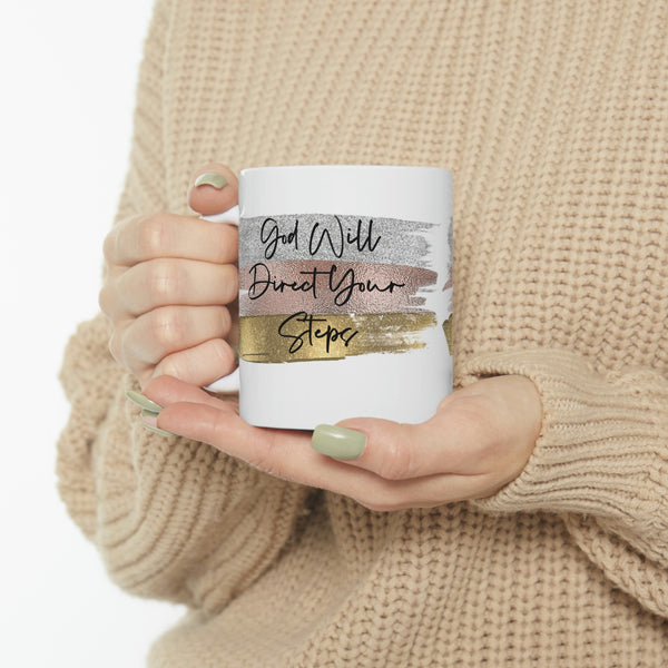 God Will Direct Your Steps Mug