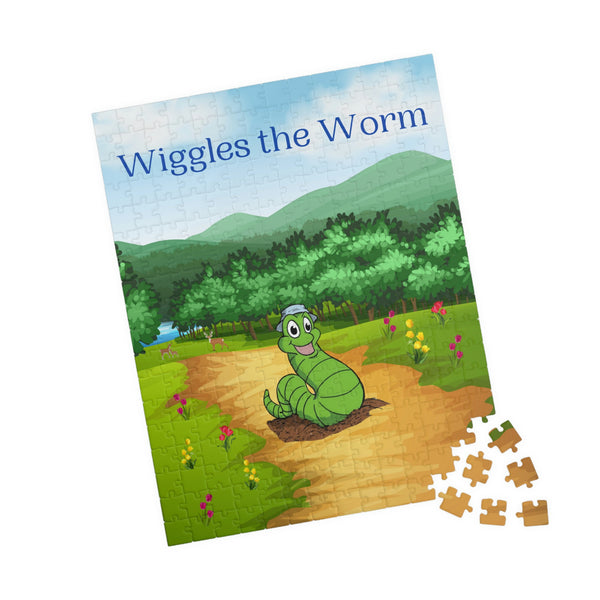 Wiggles The Worm Puzzle (110, 252, 500-piece)