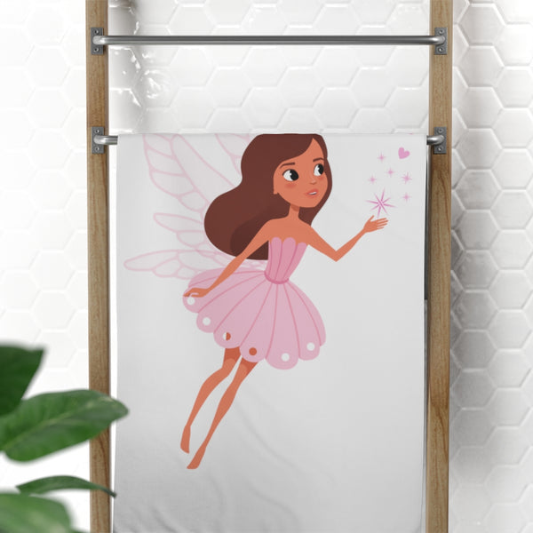 Pink Fairy Beach Towel