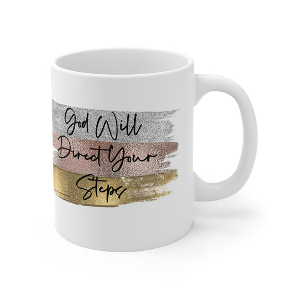 God Will Direct Your Steps Mug