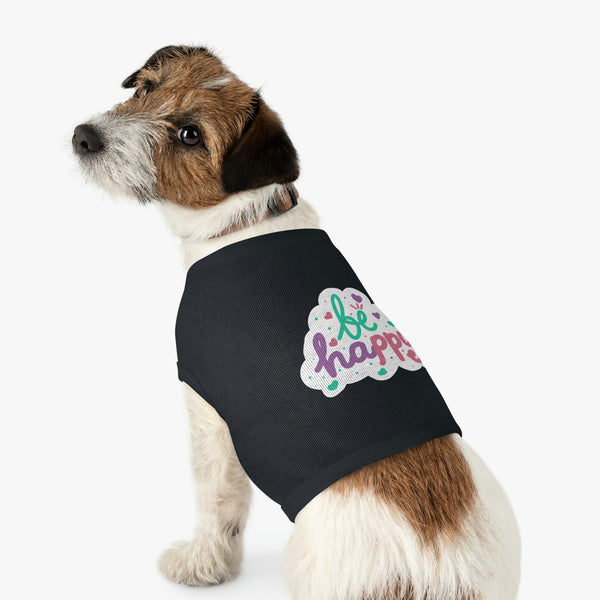 Be Happy Dog Tank Top