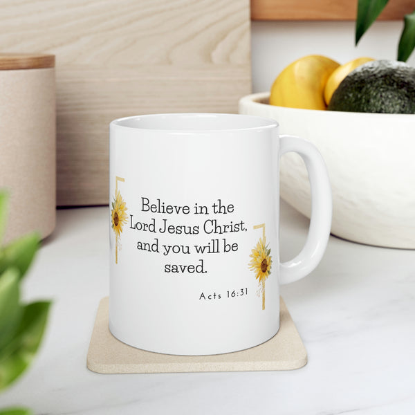 Believe In the Lord Mug