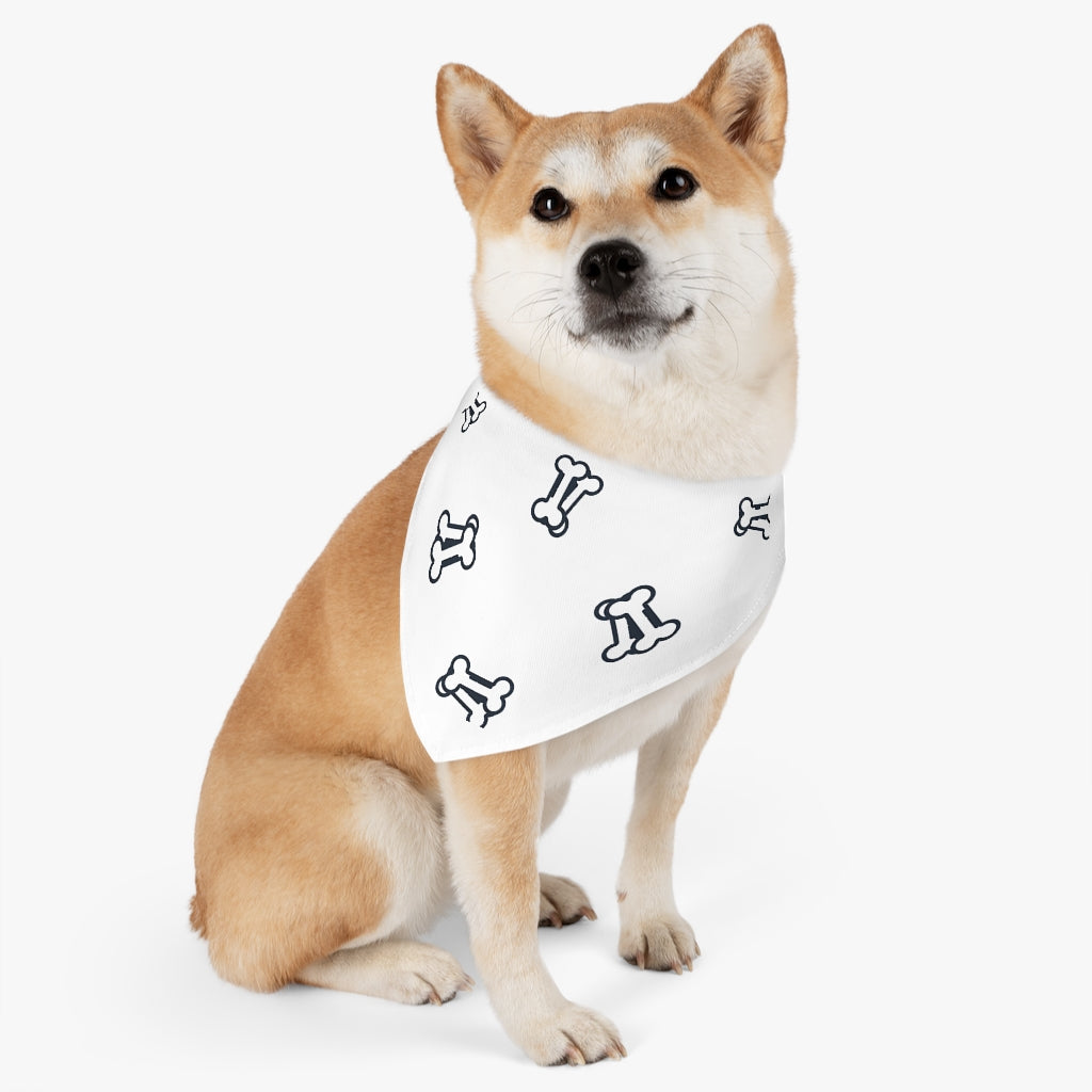 Dog Bone Bandana Collar