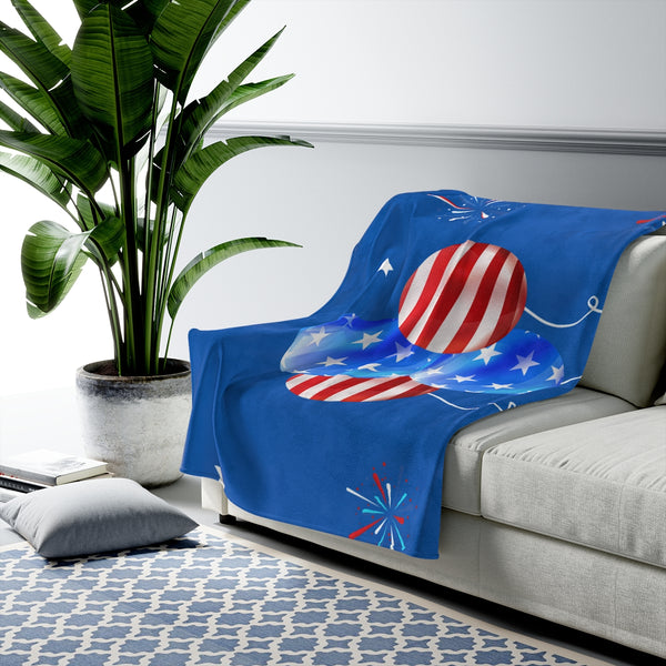 Happy Independence Day Blanket