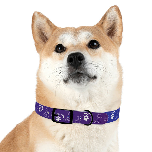 Purple Dog Collar