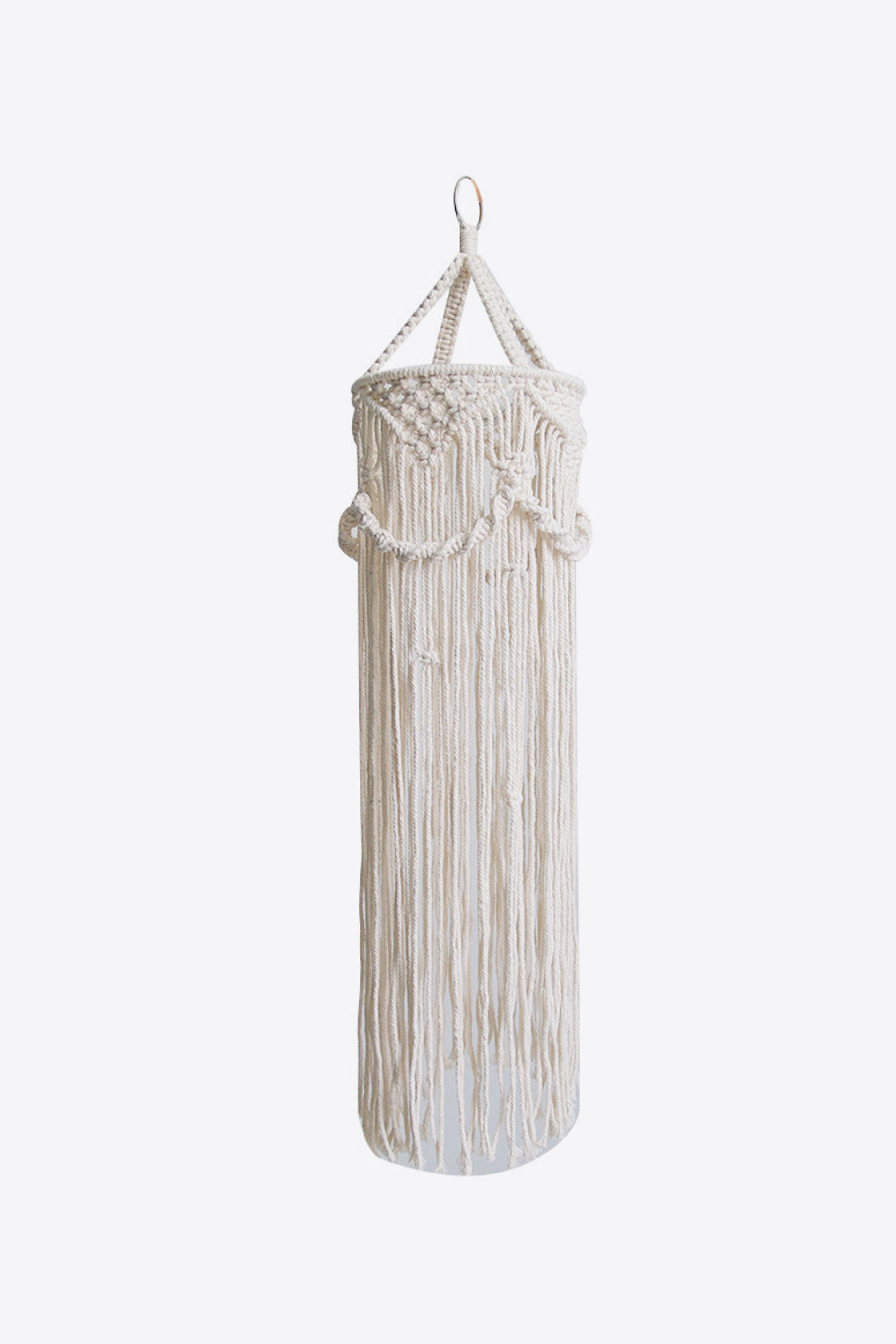 Macrame Hanging Lampshade