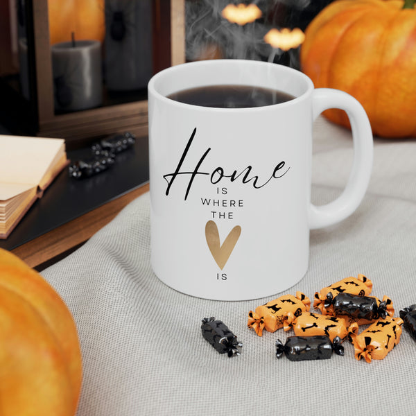 Home Is Where The Heart Is Mug