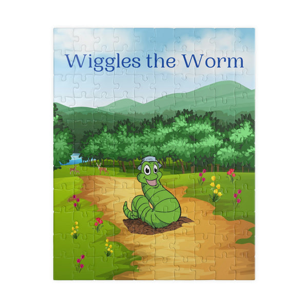 Wiggles The Worm Puzzle (110, 252, 500-piece)