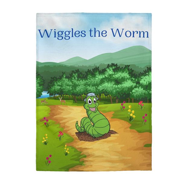 Wiggles the Worm Blanket