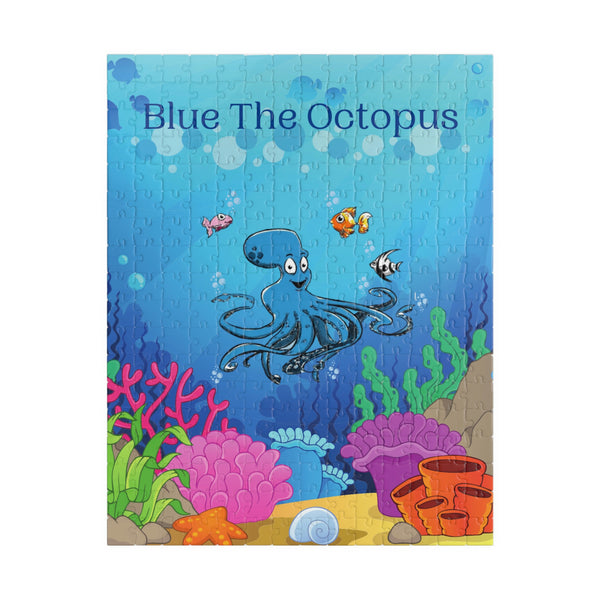 Blue The Octopus Puzzle (110, 252, 500-piece)