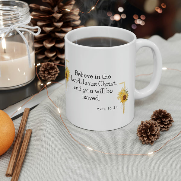 Believe In the Lord Mug