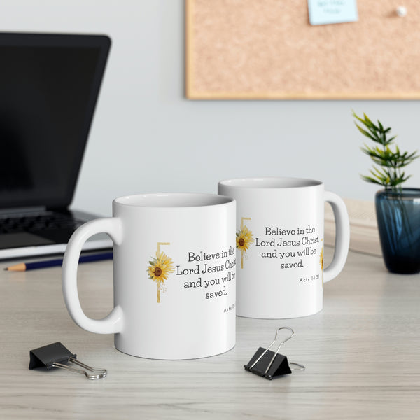 Believe In the Lord Mug