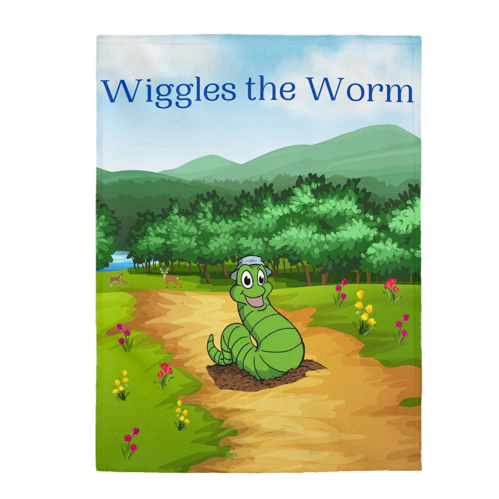 Wiggles the Worm Blanket