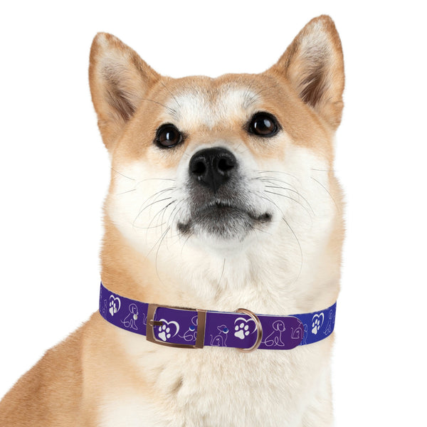 Purple Dog Collar