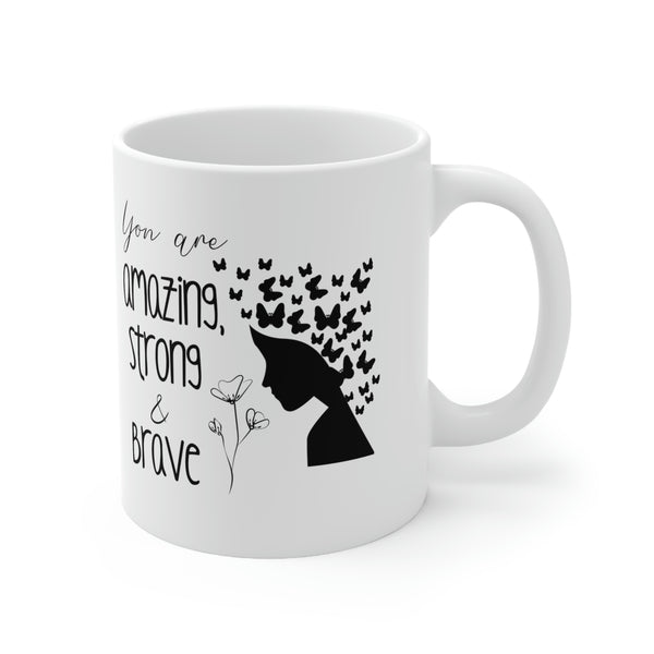 Amazing, Strong, & Brave Mug