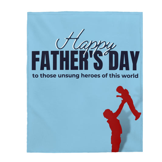 Happy Father's Day Blanket