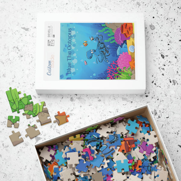 Blue The Octopus Puzzle (110, 252, 500-piece)