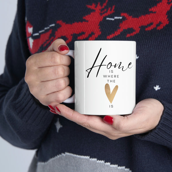 Home Is Where The Heart Is Mug