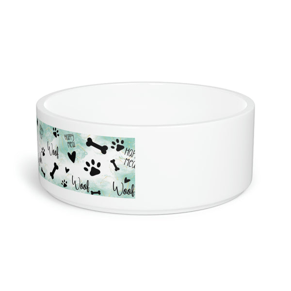 Woof & Bones Dog Food or Water Bowl