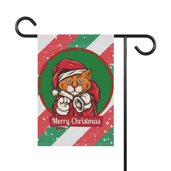 Merry Christmas Cat Banner