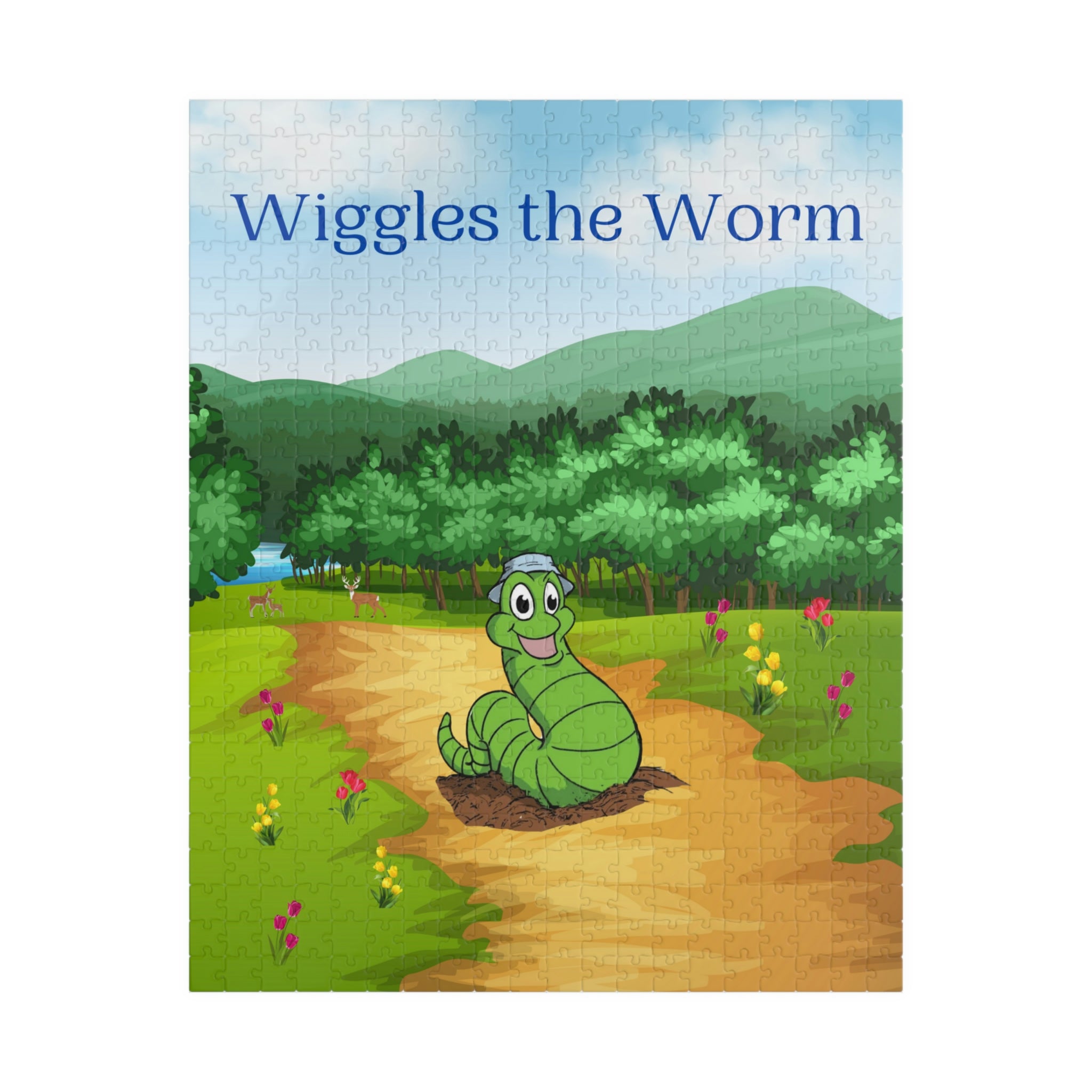 Wiggles The Worm Puzzle (110, 252, 500-piece)