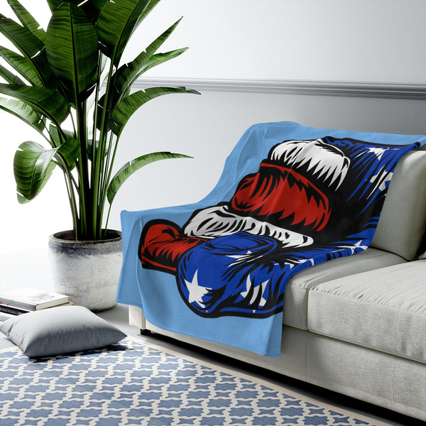 USA Fist Blanket