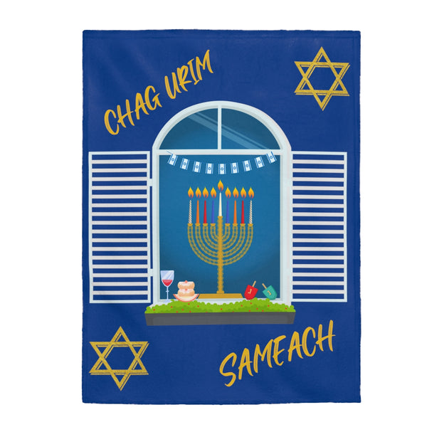 Hanukkah Blanket