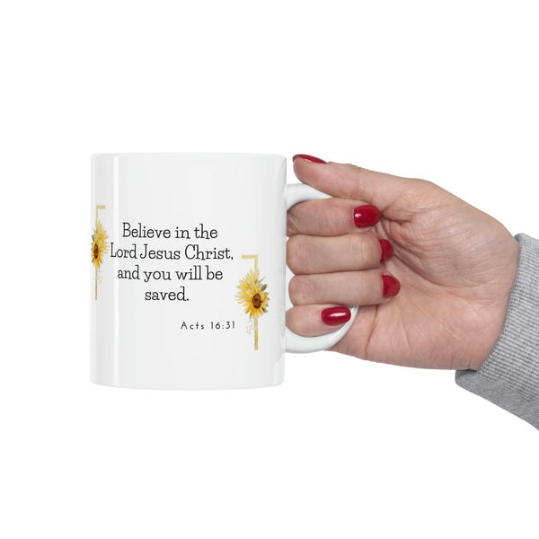 Believe In the Lord Mug